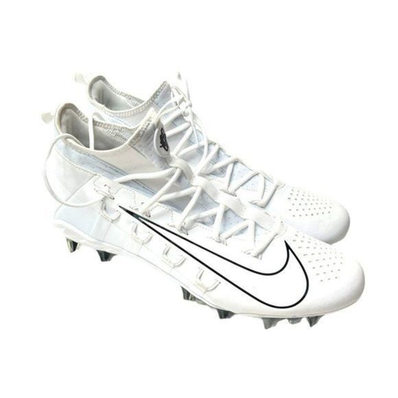 New Nike Huarache‎ 6 Elite Men\'s Lacrosse Cleats - White